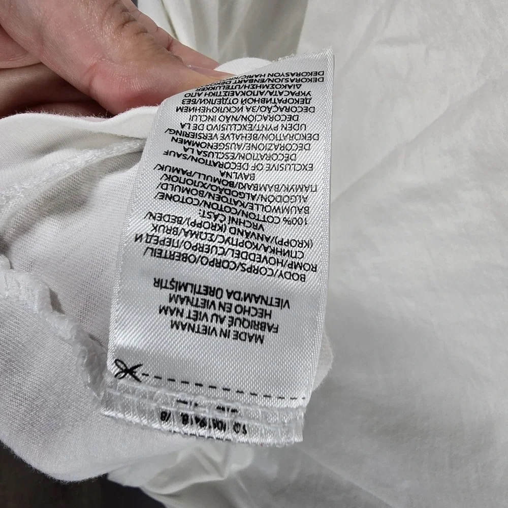 Polo Ralph Lauren Shirt Mens 4XL White Pocket Embroidered Pony Logo Classic Tee - Picture 7 of 8